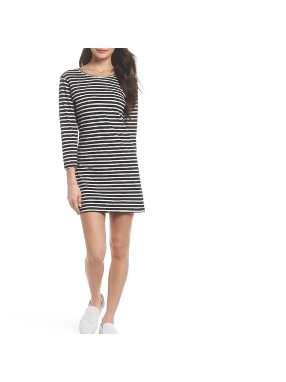 Knot Sisters Costa Stripe T-shirt Dress
